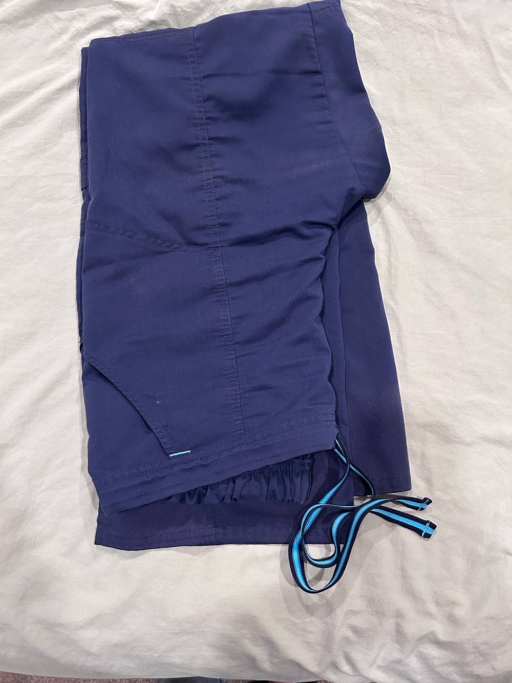 Scrubstar Navy Elastic Waist Scrub Pants